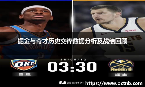掘金与奇才历史交锋数据分析及战绩回顾